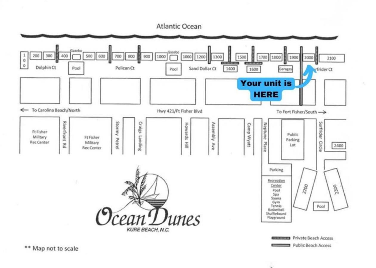 Ocean Dunes 2001 Kure Beach Esterno foto